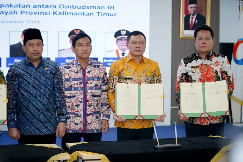 Bupati Mahulu Tandatangani MoU dengan Ombudsman RI untuk Tingkatkan Kualitas Pelayanan Publik