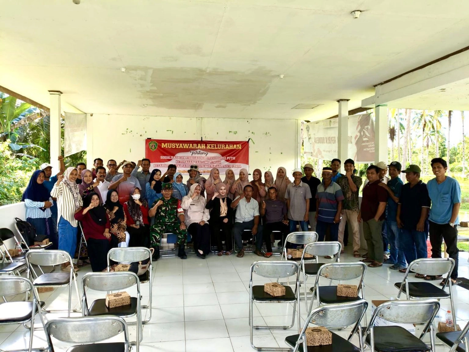 Warga Tanjung Tengah Dirikan Koperasi Merah Putih, Dorong Kemandirian Ekonomi Kelurahan