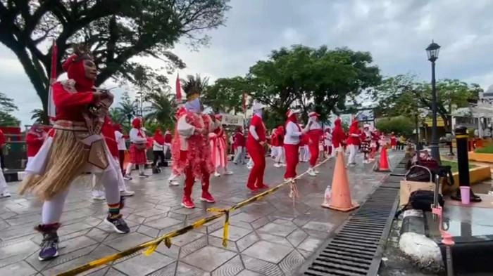 HUT RI ke-80: FEK Balikpapan Gelar Senam Meriah di Taman Bekapai
