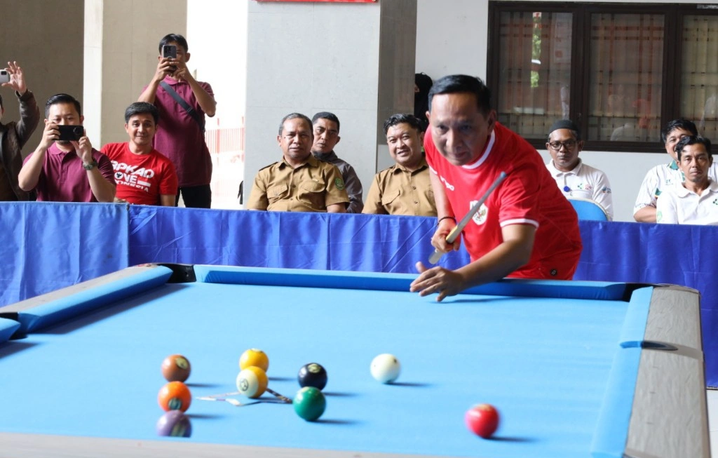 Kejuaraan Billiard Bupati Cup 9 Ball Antar OPD Kukar 2025 Resmi Dibuka, Diikuti 130 Peserta