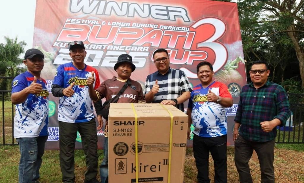 Ribuan Peserta Ramaikan Bupati Cup 3 di Kukar, Aulia Rahman: Kita Komitmen Lestarikan Hobi Kicau Burung!