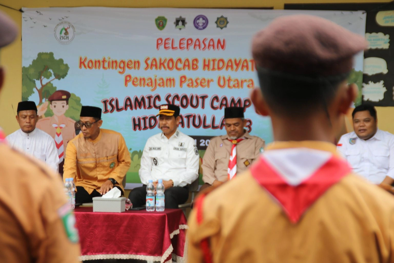 Wabup PPU Abdul Waris Lepas 116 Peserta Jambore Nasional Pramuka Hidayatullah 2025