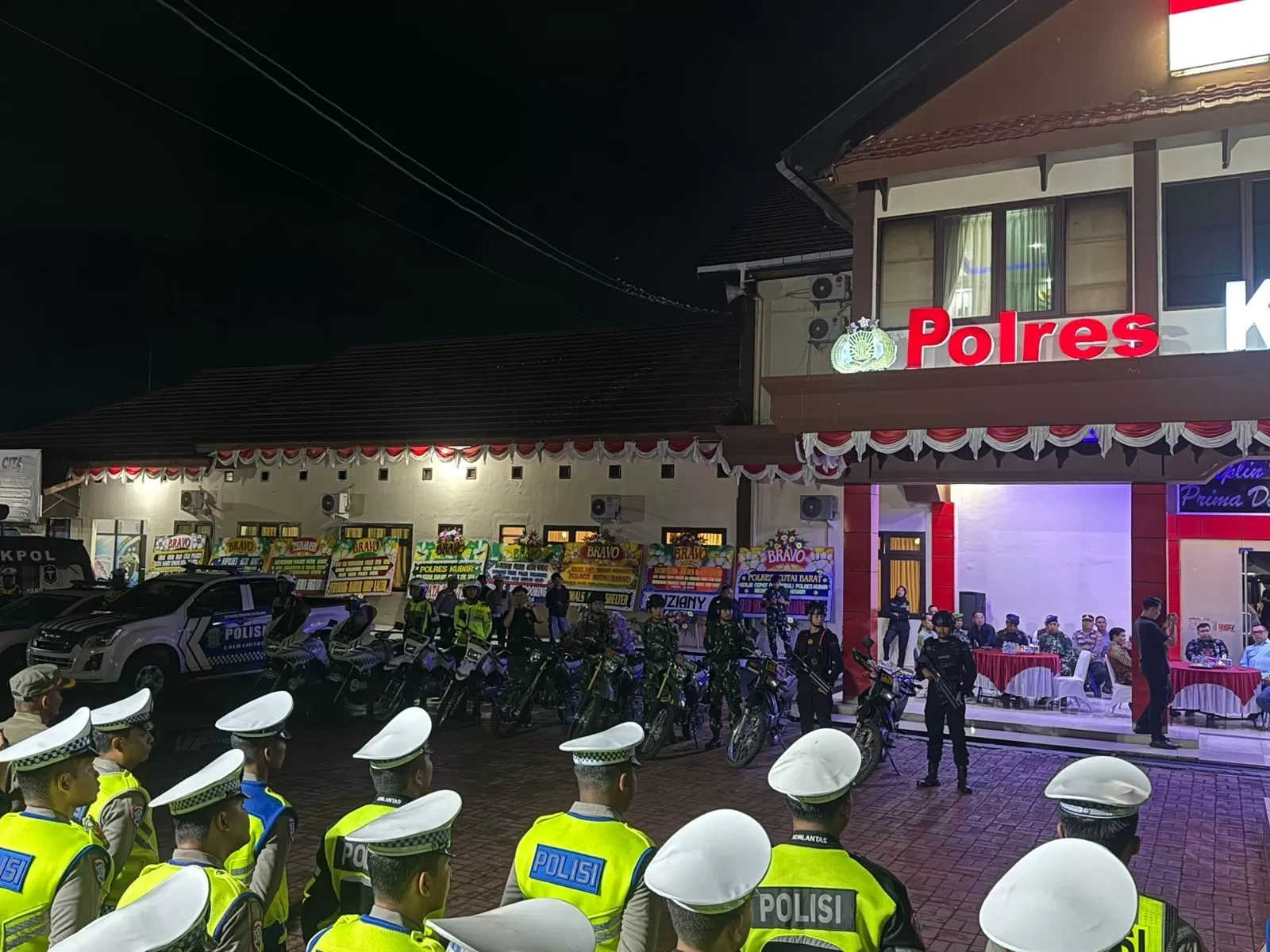 Cegah Aksi Anarkis, TNI-Polri Gelar Patroli Skala Besar di Kutai Barat